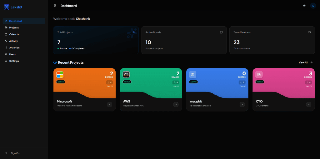 Your Mission Control